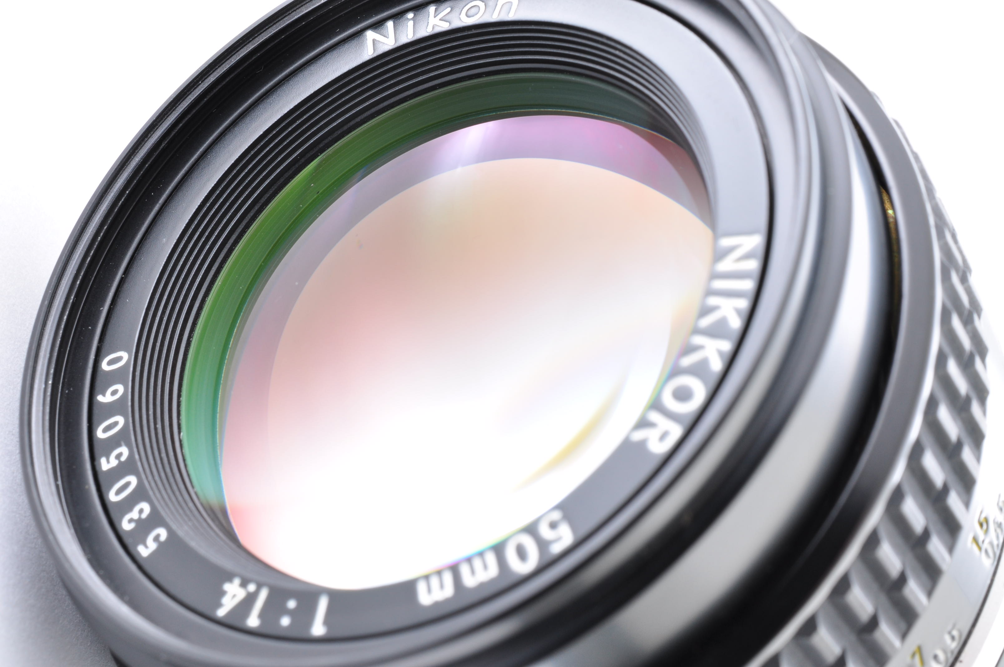 Nikon Nikkor Ai-s 50mm F/1.4 Prime Standard MF Lens Near