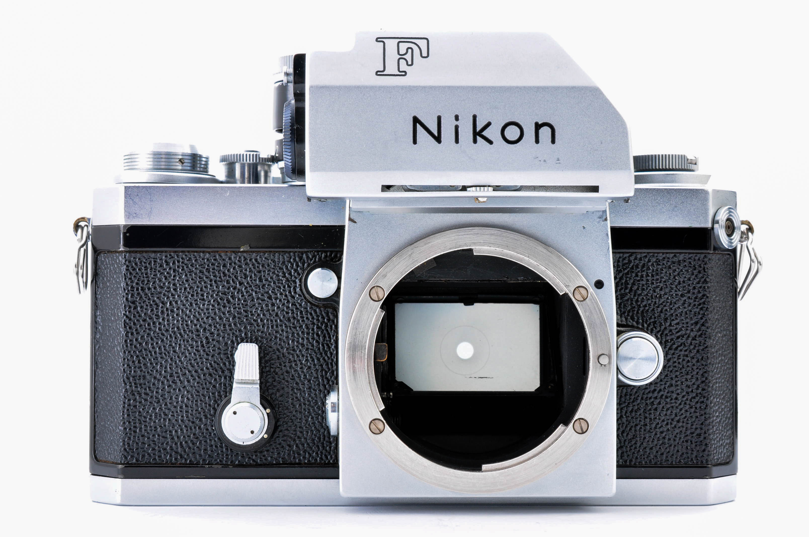 Nikon F Photomic FTN 35mm Silver SLR Film Camera Body Near Mint
