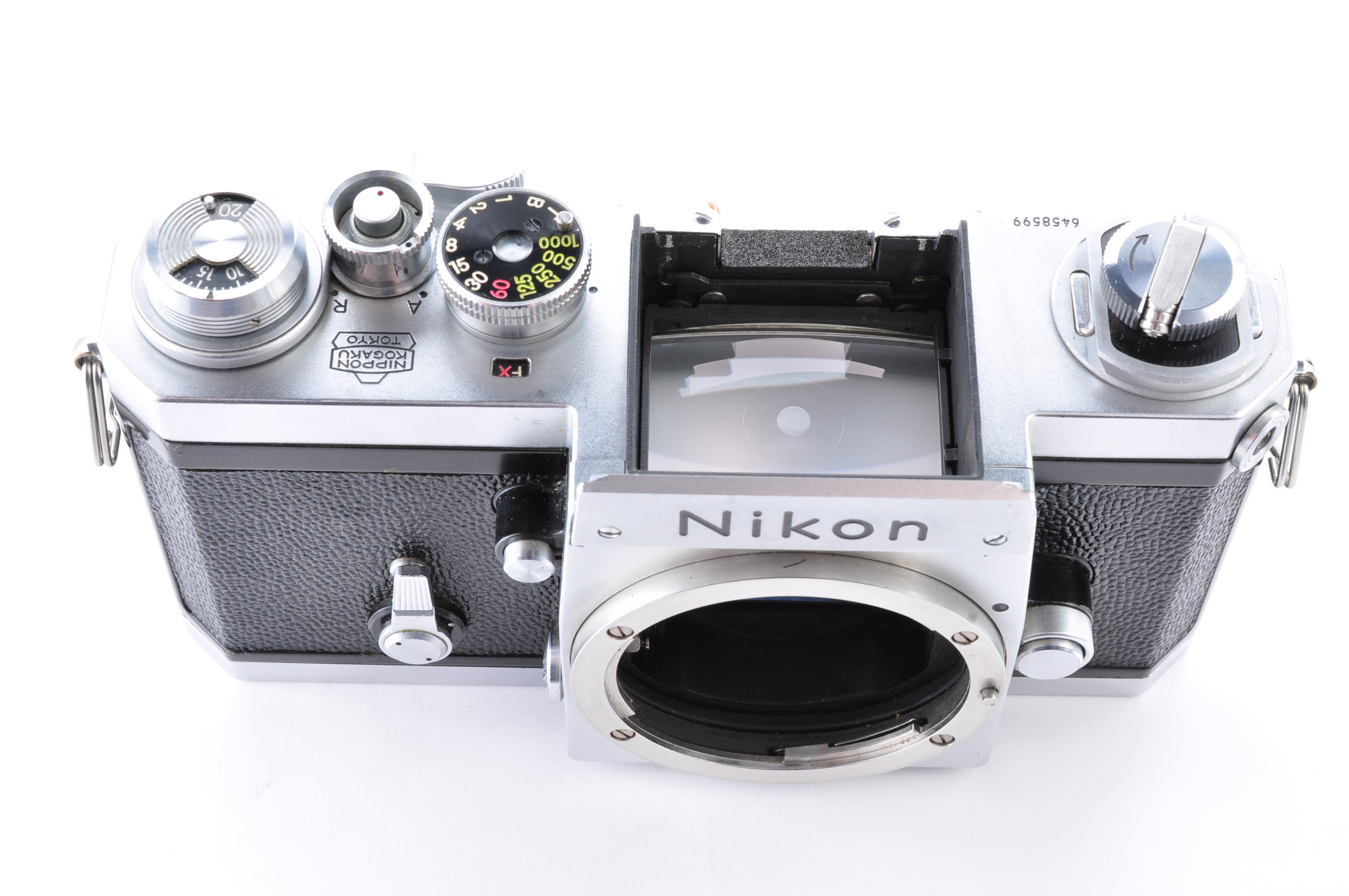 ニコン Nikon F Photomic Silver 35mm Body Nikon F Photomic FTN 35mm Silver SLR Film Camera Body Near