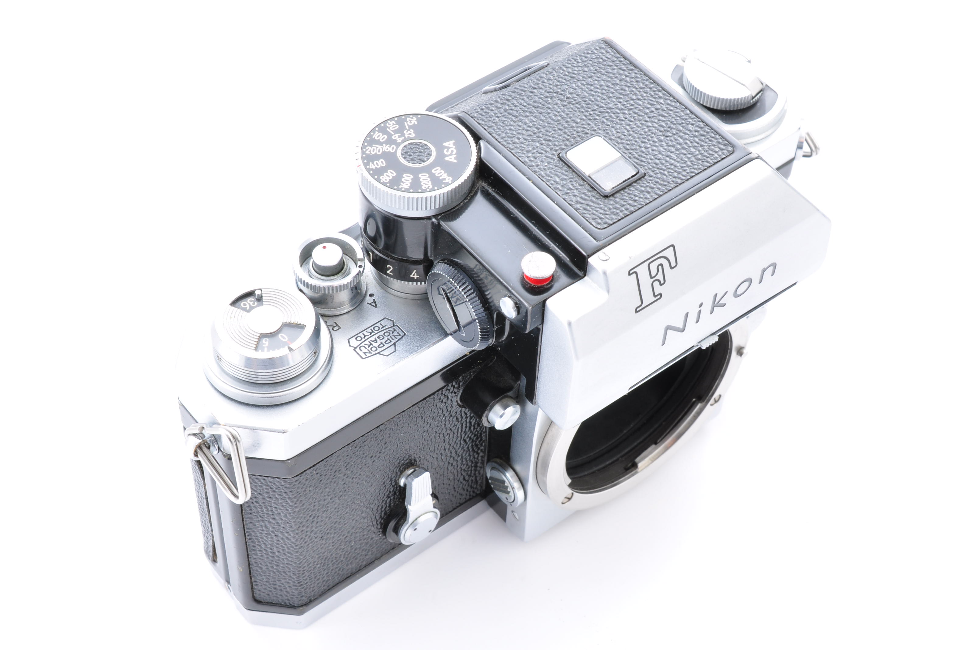 ニコン Nikon F Photomic Silver 35mm Body Nikon F Photomic FTN 35mm Silver SLR Film Camera Body Near
