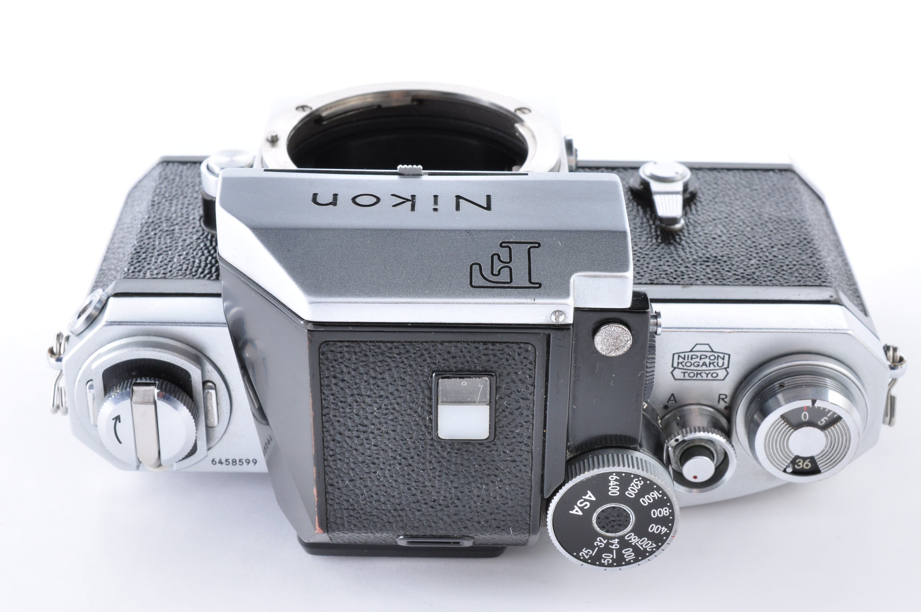 ニコン Nikon F Photomic Silver 35mm Body Nikon F Photomic FTN 35mm Silver SLR Film Camera Body Near