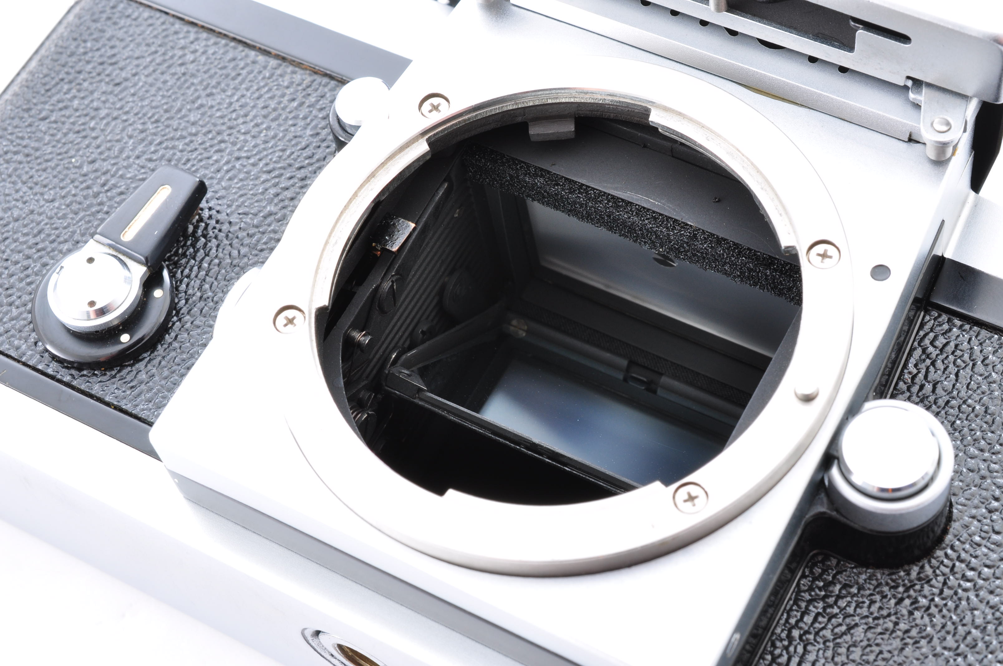 Nikon F Photomic FTN 35mm Silver SLR Film Camera Body Near