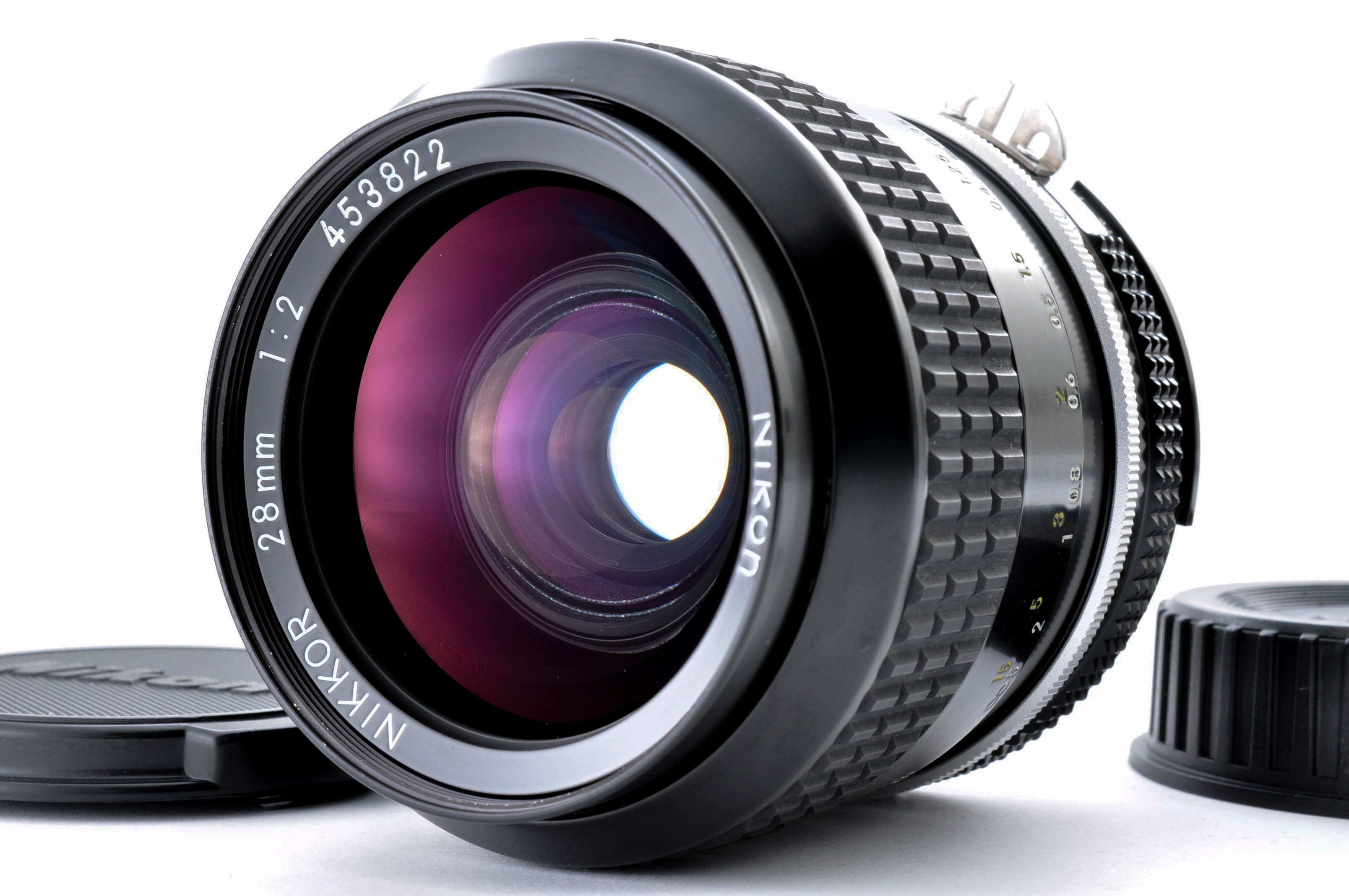 Nikon Ai Nikkor 28mm f/2 Wide Angle MF Lens Exc+5 Tested From