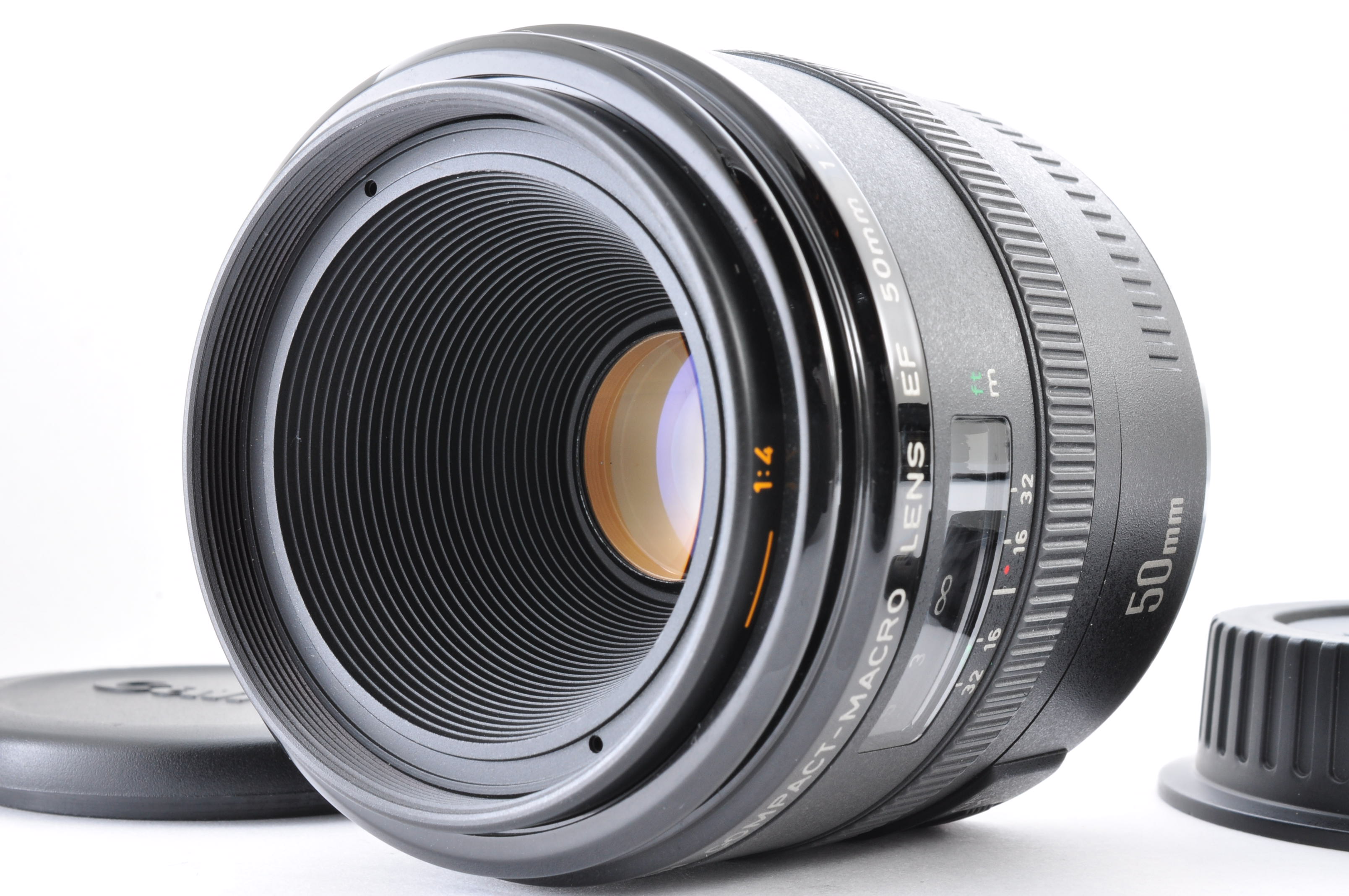 Canon COMPACT-MACRO EF 50mm F/2.5 For EOS Mount Near Mint From