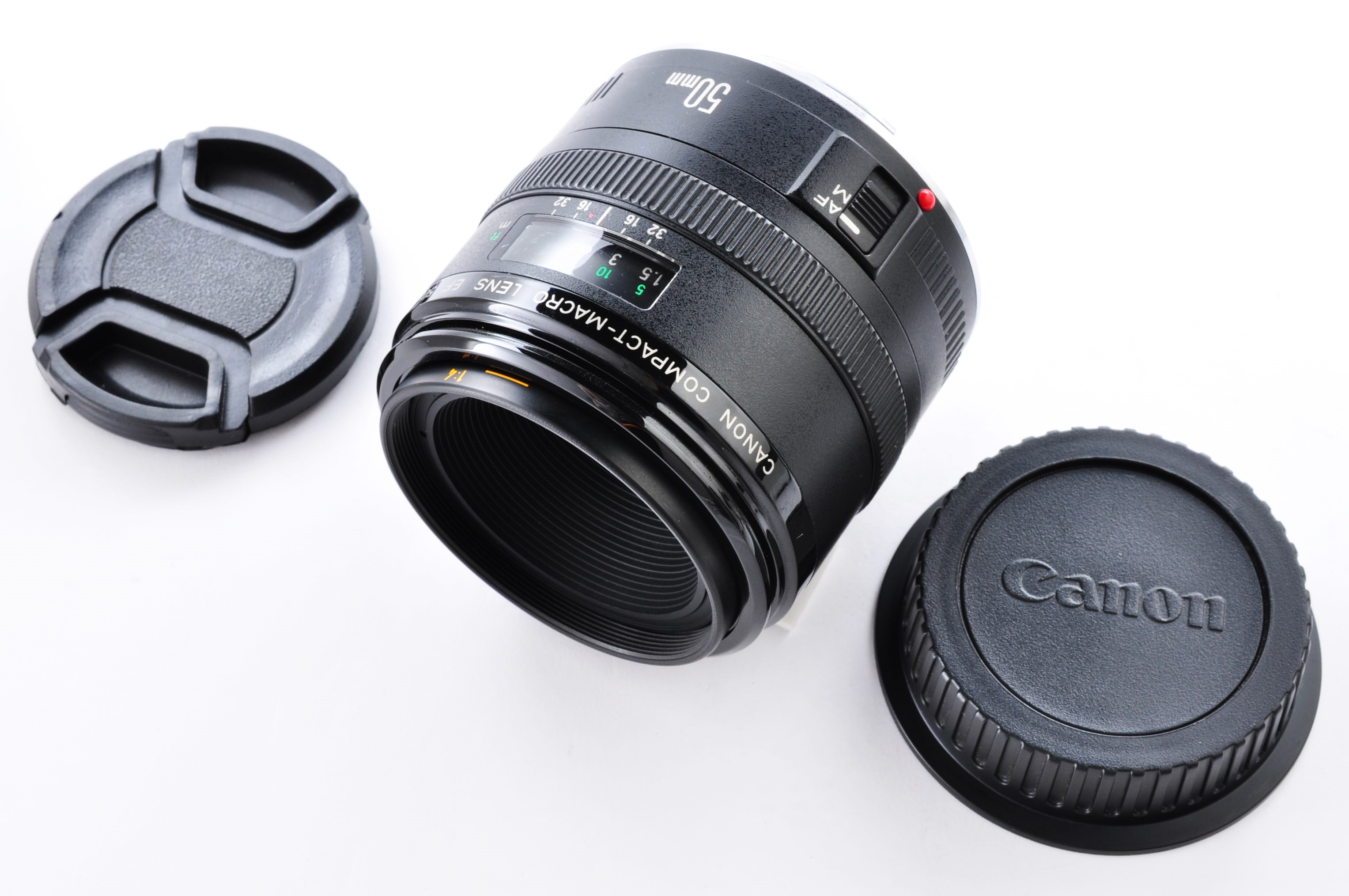 Canon COMPACT-MACRO EF 50mm F/2.5 For EOS Mount Near Mint From