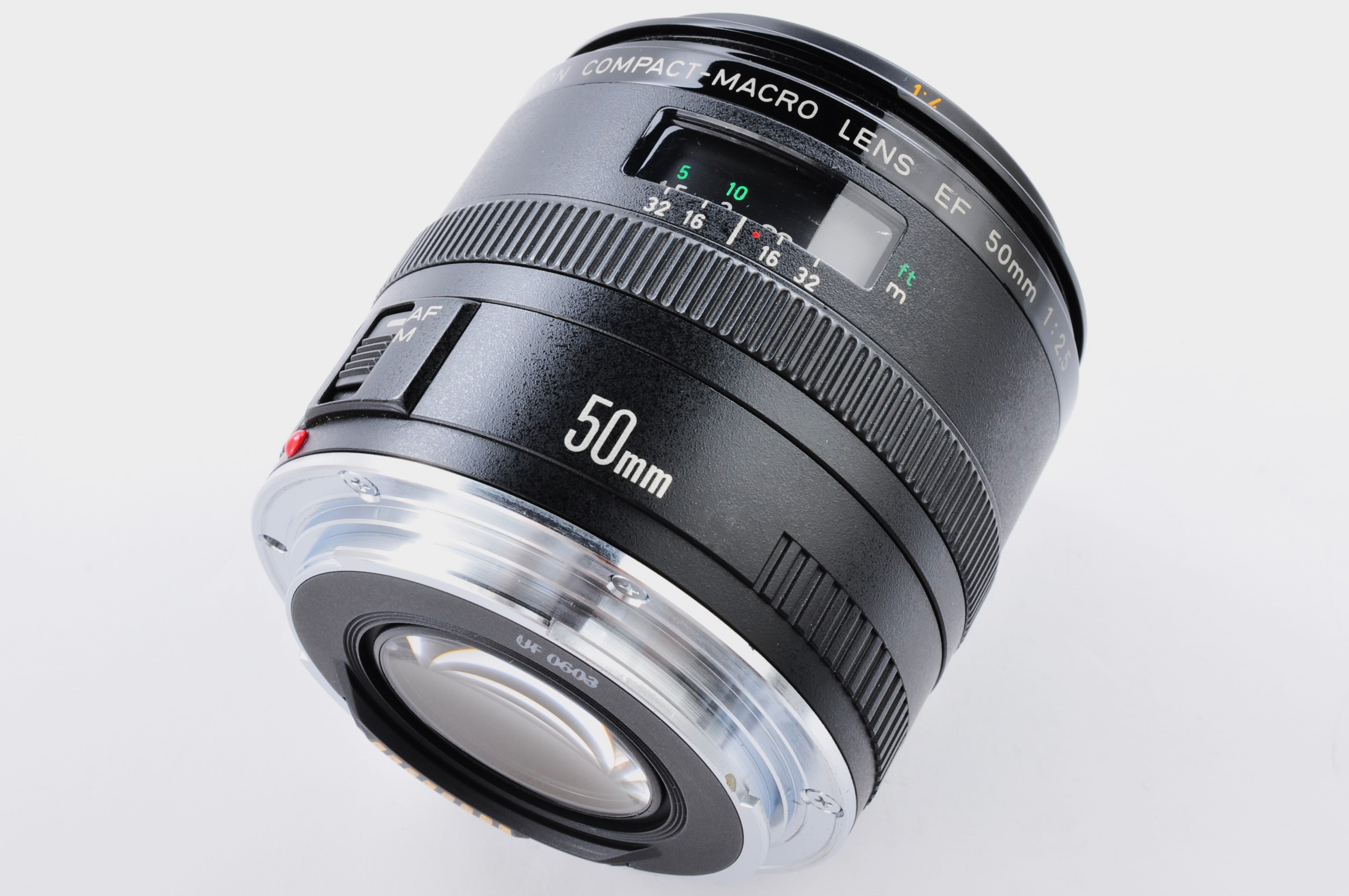 Canon COMPACT-MACRO EF 50mm F/2.5 For EOS Mount Near Mint From