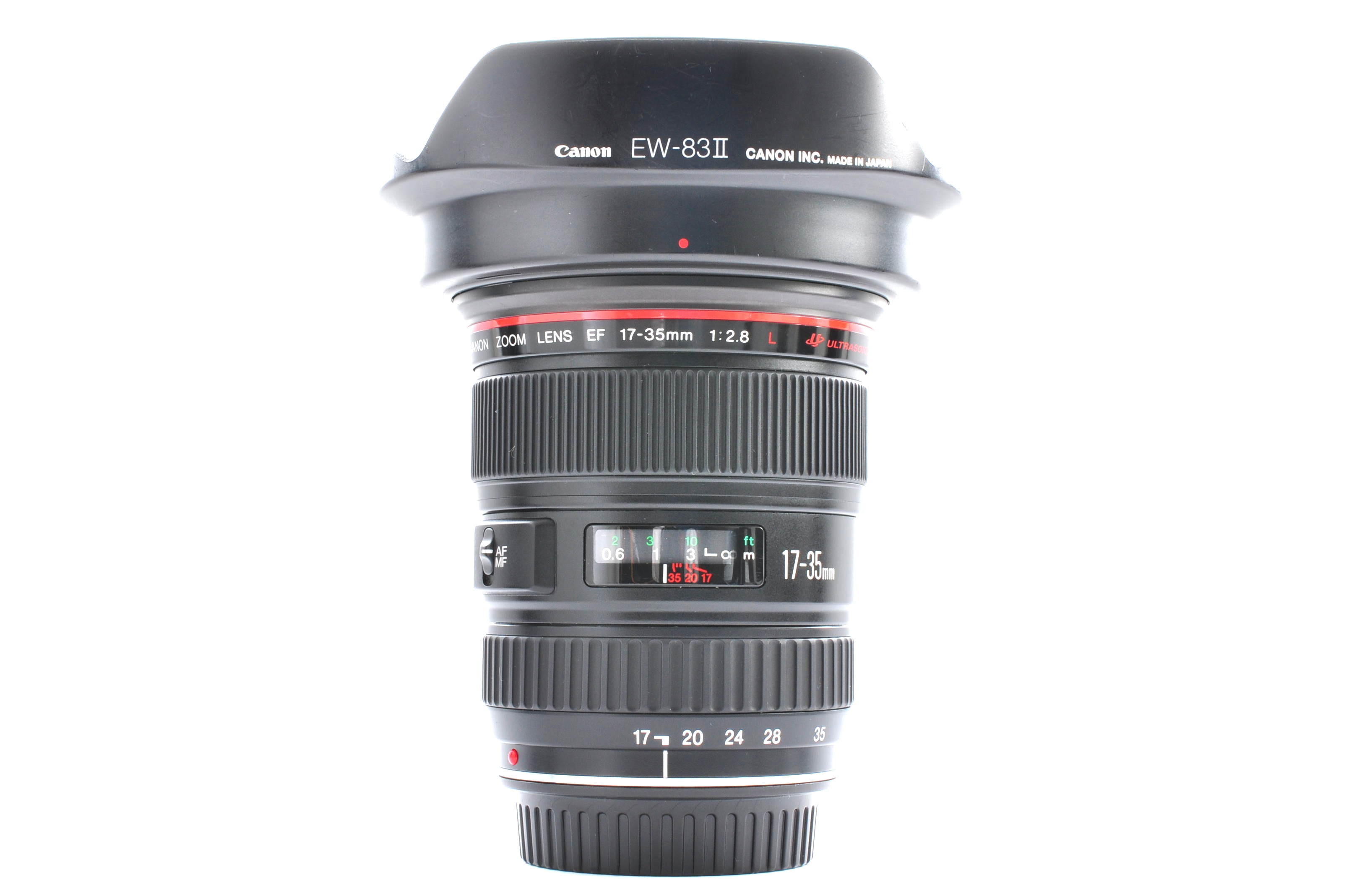 Canon EF 17-35mm f/2.8L USM Wide Zoom Lens Near Mint from