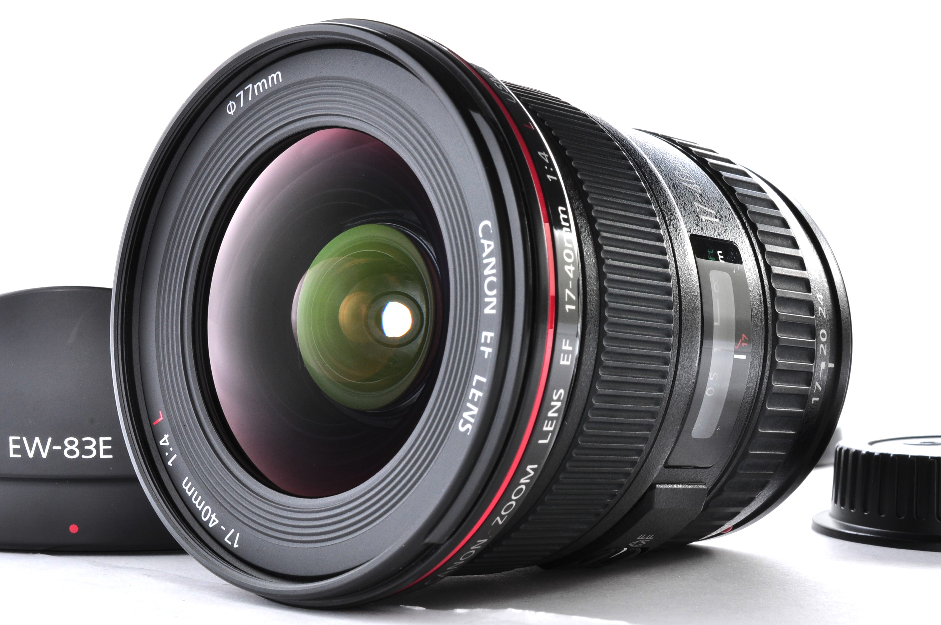 Canon EF 17-40mm f/4 L USM Wide Angle Zoom Lens Near Mint From