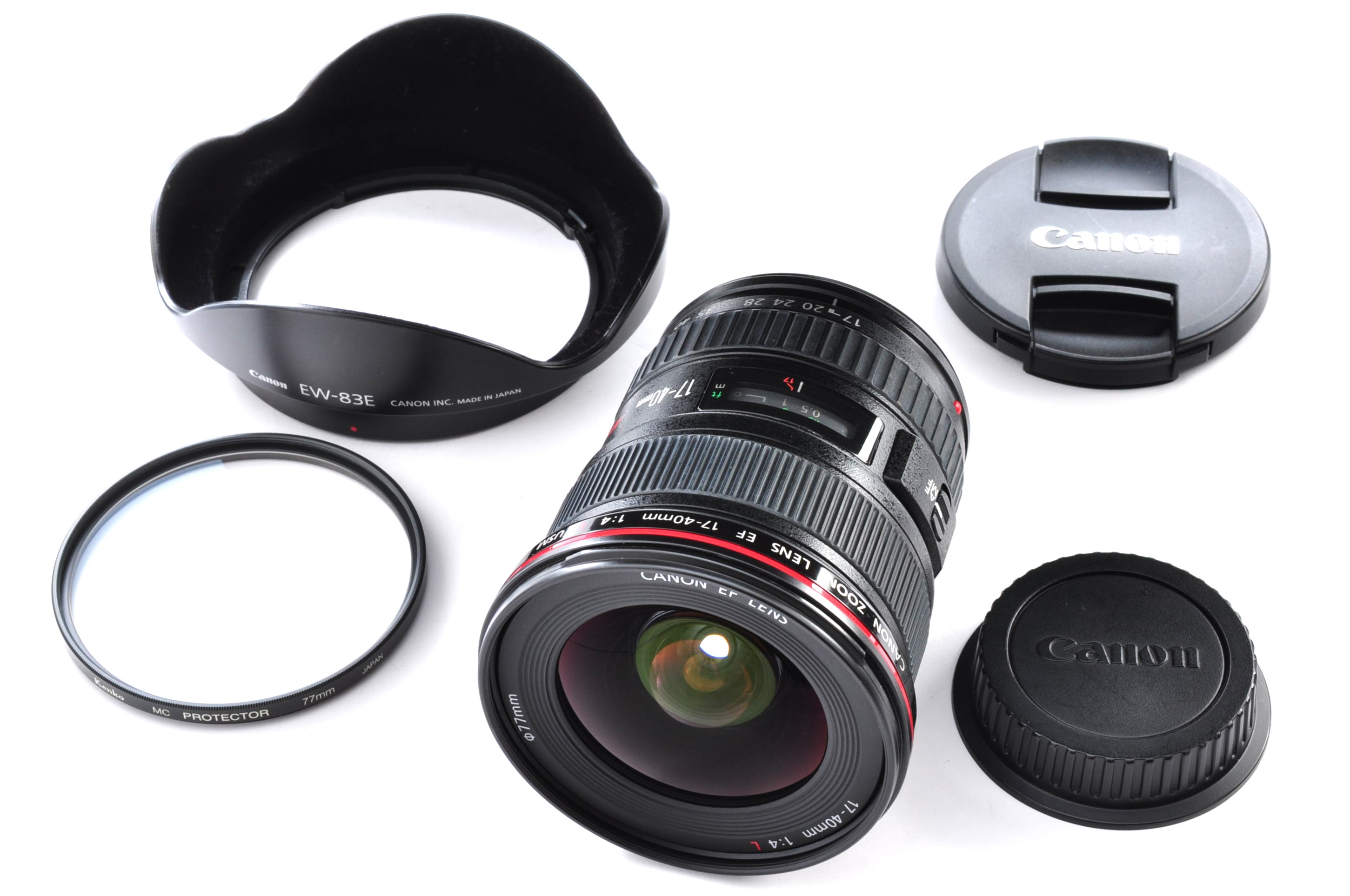 Canon EF 17-40mm f/4L USM Ultra Wide Zoom Lens Near Mint Tested