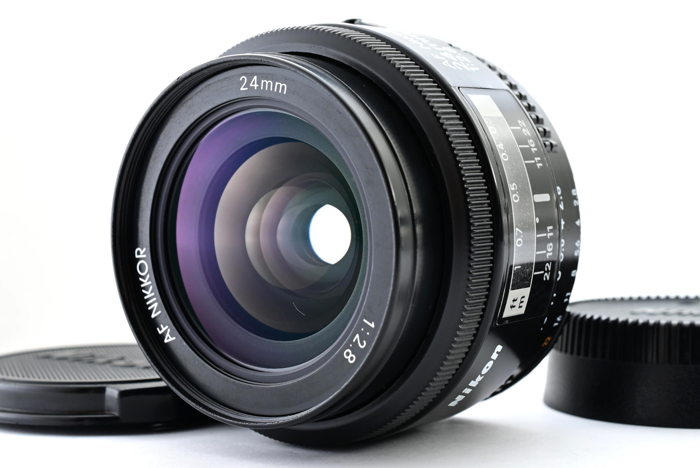 Nikon AF NIKKOR 24mm f/2.8 レンズ Nikon AF NIKKOR 24mm f/2.8 Wide Angle Lens Tested Exc+++++ From